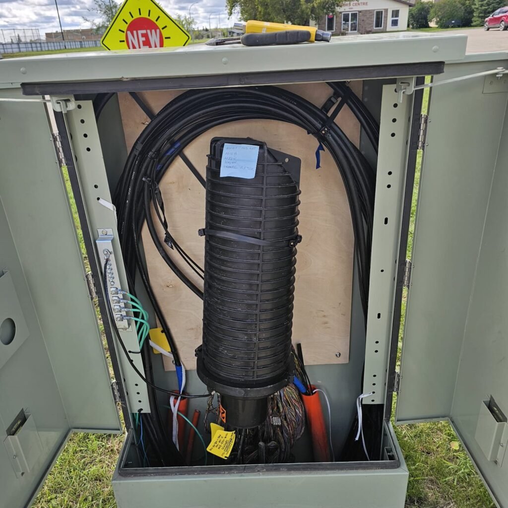 Splice Case Installations and Enclosures.